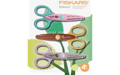 Fiskars Kinder Dekorscheren 3-er Set Zoo