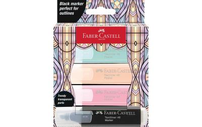 Faber-Castell Textmarker 46 Glassy Pastell
