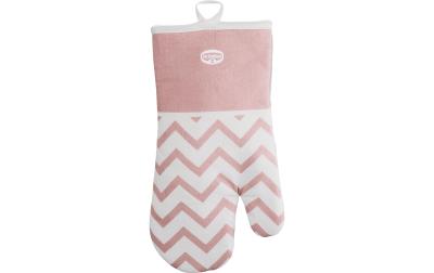 Dr. Oetker Backhandschuh rosa/grau
