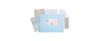 Exacompta Scrap-Addict Set blau