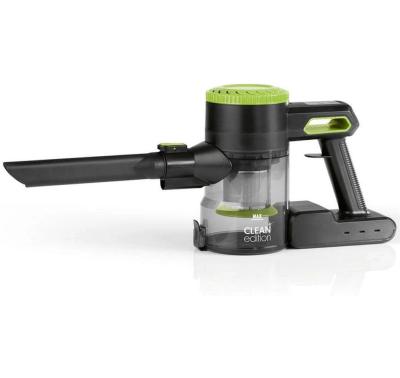 CLEAN Edition Akkustaubsauger Schwarz Grün