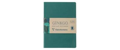 Clairefontaine Notizheft Ginkgo, A5, 2-er