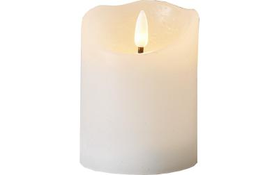 Star Trading LED Pillar Kerze Flamme Rustic