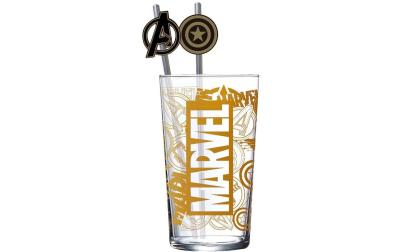 Marvel Glass Logo & Avengers 485 ml