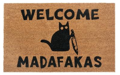 Hanse Home Fussmatte Welcome Madafakas