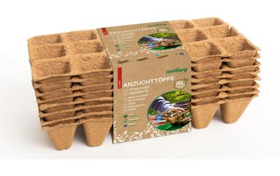 144 Anzuchttöpfe, 5 cm quadr.