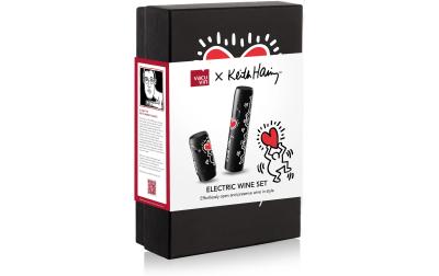 Vacuvin Keith Haring Elektrisches Weinset