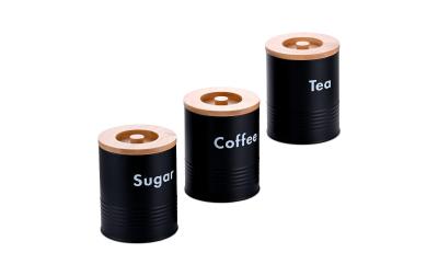 relaxdays Vorratsdosen-Set Kaffee Tee