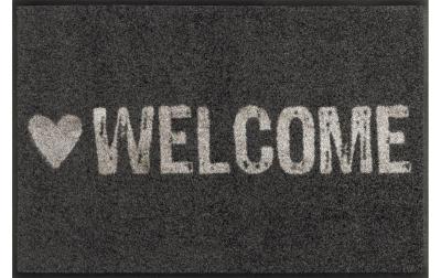 Wash+Dry Fussmatte Warmly Welcome