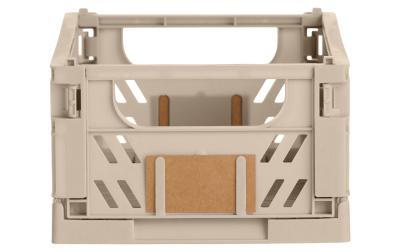 Schou Aufbewahrungsbox GRS Plastik taupe S