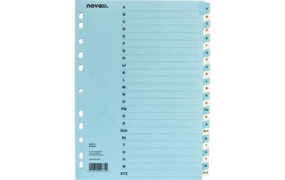 NOVOOO Kartonregister blau/beige A4