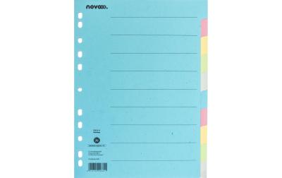 NOVOOO Kartonregister bunt A4