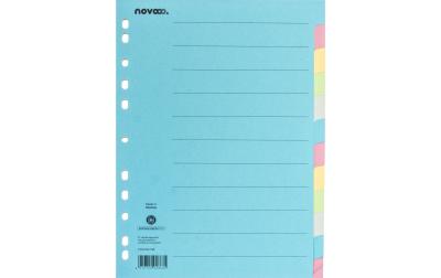 NOVOOO Kartonregister bunt A4