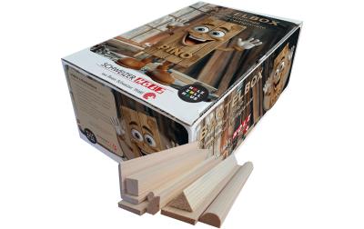Holz Zollhaus Bastelbox