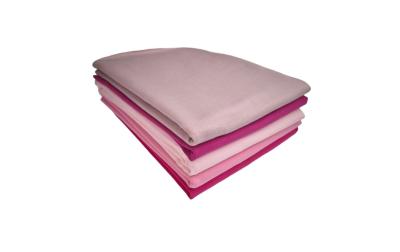 Stoff-Set Jersey Uni Rosatöne