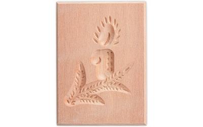 STÄDTER Springerle-Model Zweig mit Kerze