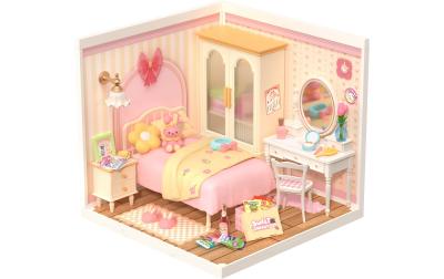 RoboTime Lovely Pink Bedroom