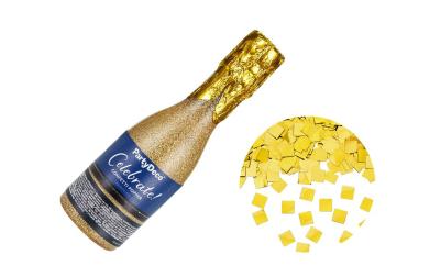 Partydeco Konfettikanone Champagner