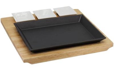 NOUVEL Hot Plate aus Guss, Wood-Cook