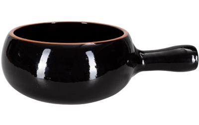 NOUVEL Caquelon Bombata-Nero-Shine