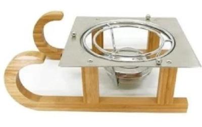 NOUVEL Rechaud inkl. Brenner Schlitten