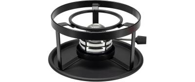 NOUVEL Rechaud schwarz inkl. Gasbrenner