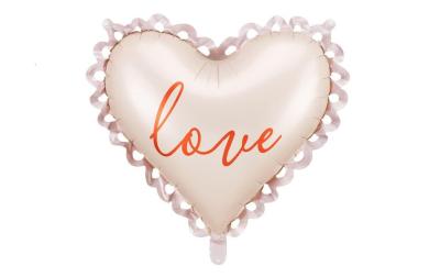 Partydeco Folienballon Herz
