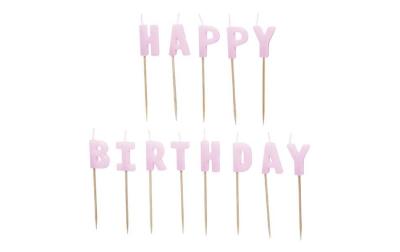 Partydeco Geburtstagskerzen Buchstaben