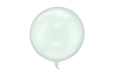Partydeco Ballon Transparent grün