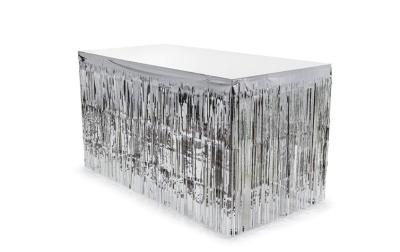 Partydeco Tischumrandung Fransen