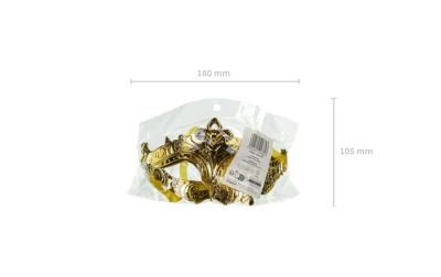 Partydeco Maske gold