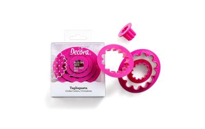 Decora Ausstechformen ovale Kreise gewellt