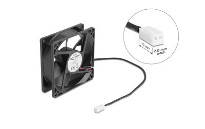 Delock Gehäuselüfter 80x80x25mm, 5V
