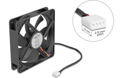 Delock Gehäuselüfter 120xx120x25mm, 24V