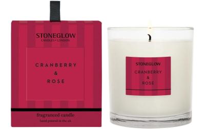 Stoneglow DuftKerze Cranberry & Rose