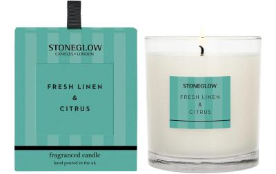 Stoneglow Duftkerze Fresh Linen & Citrus