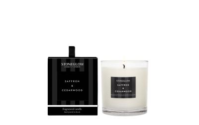 Stoneglow Duftkerze Saffron & Cedarwood