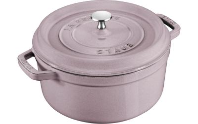 Staub Cocotte 24cm, rund, Kirschblüte,