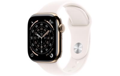 Apple Watch S11 CEL 42 Gold Titanium S