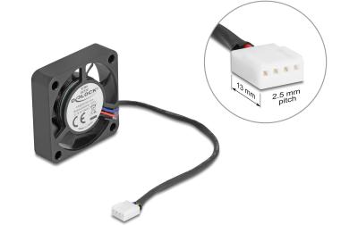 Delock Gehäuselüfter 40x40x10mm, 12V