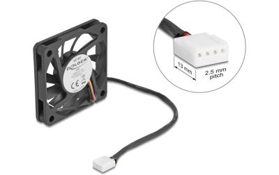 Delock Gehäuselüfter 60x60x10mm, 12V