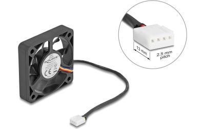 Delock Gehäuselüfter 50x50x10mm, 12V