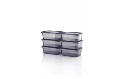 Hermia Vorratsdosen-Set 12-teilig anthrazit