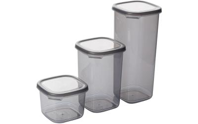 Hermia Vorratsdosen-Set 6-teilig anthrazit