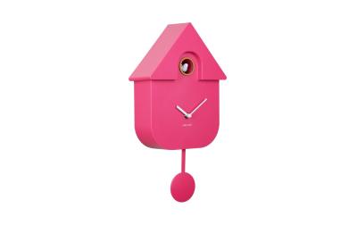 KARLSSON Wanduhr Kuckuck, Bright Pink
