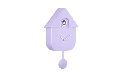 KARLSSON Wanduhr Kuckuck, Soft Purple