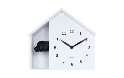 KARLSSON Wall clock Peeking Doggy