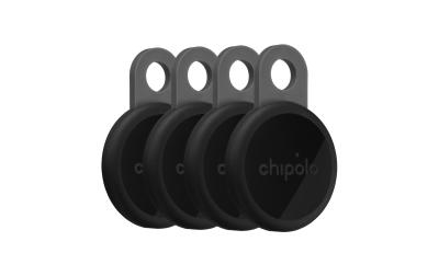 Chipolo LOOP 4er Set schwarz