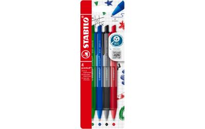 STABILO pointball Kugelschreiber 4er Set