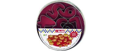 Ibili Guetzli-Ausstechformen Zahlen 2,5cm